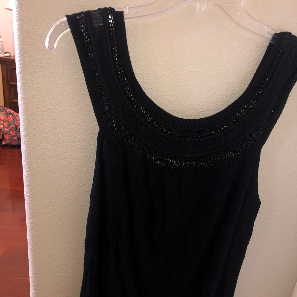 Black WHBM top